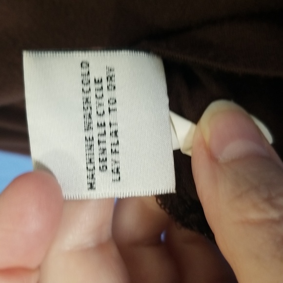 Vintage Couture Brown Shirt Size L - Picture 8 of 9